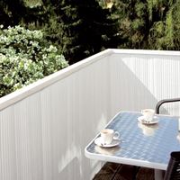 Bild von SichtschutzmattePVC-SICHTSCHUTZ 1,6X3MTR WEISS