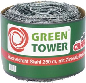 Obrazek StacheldrahtSTACHELDRAHT STAHL  1.7 MM  250 M