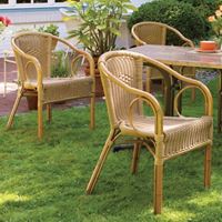 Obrazek Stapelsessel, naturALU-STAPELSESSEL NATUR WAIKIKI 51362