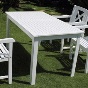 Obrazek Tisch, 140 x 80 cm, H: 75 cmTISCH 140X80 CM MADRID WEISS   55556