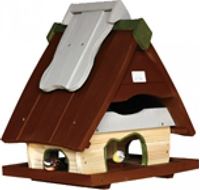 Afbeelding van Vogelfutterhaus MeisenvillaFUTTERHAUS MEISE BRAUN 46X49  739616