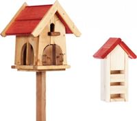 Afbeelding van Vogelhaus Altes MühlenhausFUTTERHAUS + EIN PFAHLSTÄNDER      32