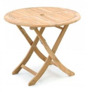 Εικόνα της Rivula Klapptisch - rund , Maße:  ø 90 x 75 cm