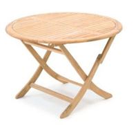 Εικόνα της Rivula Klapptisch - rund , Maße: ø 110 x 75 cm