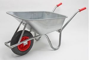 Εικόνα της Schubkarre 100 Liter verzinkt