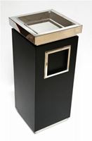 Obrazek Standascher eckig Schwarz 28x28x65cm