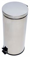 Obrazek Tretmülleimer 30 Liter in Chrom Optik