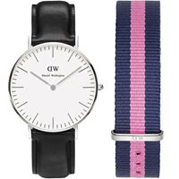 Resim Daniel Wellington Sheffield Damenuhr & Wechselarmband 0608DW-0604SET