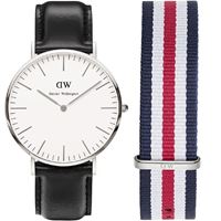 Picture of Daniel Wellington Sheffield Herrenuhr & Wechselarmband 0206DW-0202SET