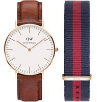 Bild von Daniel Wellington St. Mawes Damenuhr & Wechselarmband 0507DW-0501SET