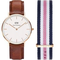 Afbeelding van Daniel Wellington St. Mawes Damenuhr & Wechselarmband 0507DW-0506SET