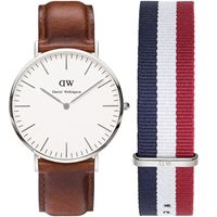 Imagen de Daniel Wellington St. Mawes Herrenuhr & Wechselarmband 0207DW-0203SET