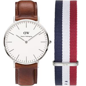 Afbeelding van Daniel Wellington St. Mawes Herrenuhr & Wechselarmband 0207DW-0203SET