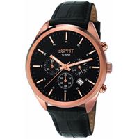 Immagine di Esprit ES106261003 Glendale Rose Gold Black Herrenuhr Chronograph