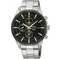 Resim Seiko Classic SNDC85P1 Herrenuhr Chronograph