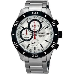 Resim Seiko Classic SSB189P1 Herrenuhr Chronograph