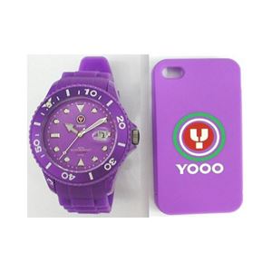 Εικόνα της YOOO Gents Purple YW0008 Herrenuhr