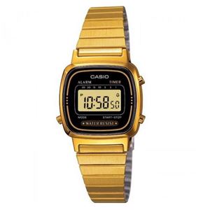 Afbeelding van Casio Retro Collection LA670WGA-1DF Damenuhr Chronograph