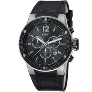 Afbeelding van Esprit EL101281F01 Anteros Black Herrenuhr Chronograph