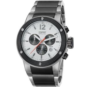 Obrazek Esprit EL101281F06 Anteros Silver Herrenuhr Chronograph