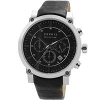 Resim Esprit EL102121F07 Poros Silver Black Herrenuhr Chronograph