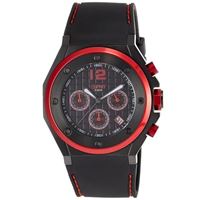 Resim Esprit ES104171002 Solano Red Herrenuhr Chronograph