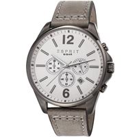 Picture of Esprit ES106921004 Tallak White Herrenuhr Chronograph