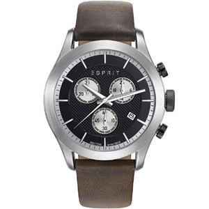 Bild von Esprit ES108411001 Matthew Dark Brown Herrenuhr Chronograph