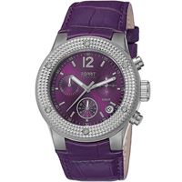 Picture of Esprit EL101282F03 Anteress Purple Damenuhr Chronograph