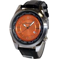 Image de Heinrichssohn Danzig Orange HS1003 Herrenuhr