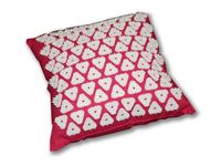 Obrazek Shanti Akupressur Kissen / Nail Pillow (34 x 34 x 11 cm, Pink)