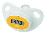 Immagine di Clatronic Digitales Fieberthermometer Schnuller FT 3618 weiß/gelb