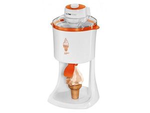 Изображение Clatronic 2in1 Softeis & Eiscreme Maker ICM 3594 weiß-orange