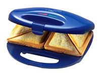 Image de Clatronic Sandwichtoaster ST 3477 Blau-Inox