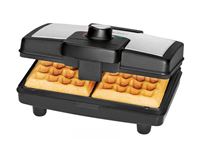 Immagine di Clatronic Waffeleisen WA 3606 schwarz-inox