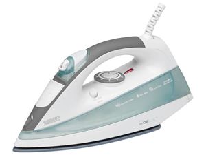 Изображение Clatronic Dampfbügeleisen Keramiksoh. DB 3329 K weiß-grün 2500W