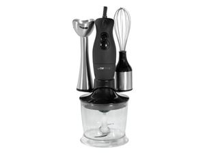 Image de Clatronic Stabmixer-Set inox 200 Watt 3in1 SMS 3190