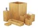 Obrazek MK Bamboo LONDON - Bambus Bad Accessoire Set (7-teilig)