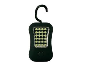 Resim Arcas 24 LED + 4 LED Taschenlampe mit Magnet und Haken