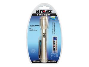 Resim Arcas 6 LED-Light Taschenlampe