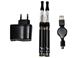 Resim TTZIG E-Zigarette 2er Set Proset 650mAh mit Tasche (schwarz)