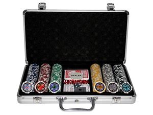 Imagen de 300 Poker Chips mit Alukoffer (11,5 Gramm, Chips LASER)