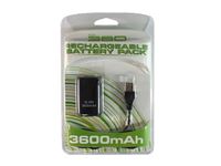 Imagen de Akku Pack 3600mAh für Xbox 360 (schwarz)