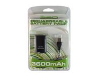 Immagine di Akku Pack 3600mAh für Xbox 360 (schwarz)