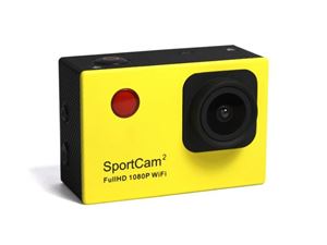 Resim Reekin SportCam2 FullHD 1080P WiFi Action Camcorder (Gelb)