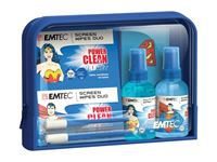 Picture of EMTEC Travel Essentials Reinigungsset, Superman und Wonder Woman