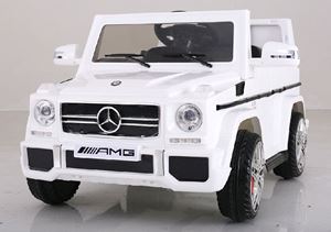 Изображение Kinderfahrzeug - Elektro Auto "Mercedes G65 AMG" - lizenziert - 12V, 2 Motoren- 2,4Ghz Fernsteuerung, MP3