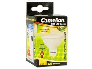 Imagen de Camelion LED Sparlampe 9 SMD LED 7W GU5.3 (Warm-Weiß 3000K)