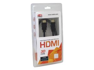 Imagen de Reekin HDMI Kabel 3D FULL HD 5,0 Meter (High Speed with Ethernet)
