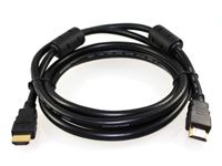 Изображение HDMI High Speed with Ethernet Kabel mit Ferrit-Kern FULL HD (3,0 Meter)